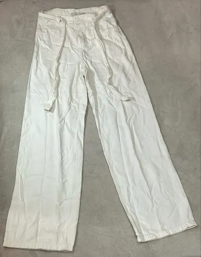 Calça branca jeans 