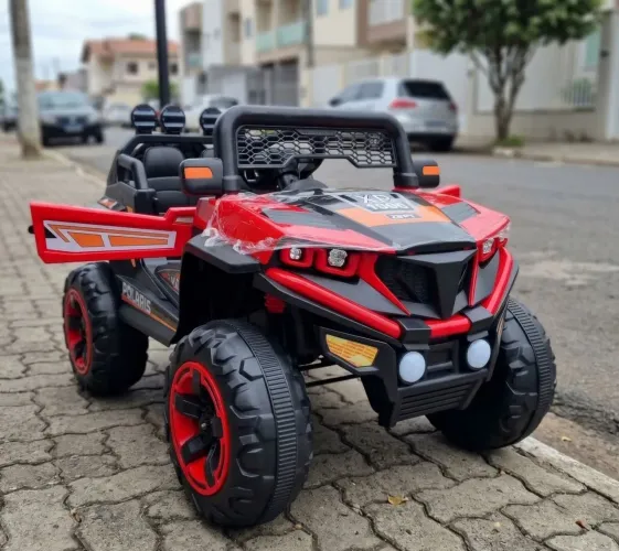 JIPE ELÉTRICO INFANTIL OFF ROAD UTV 12v Lacrado NOVO