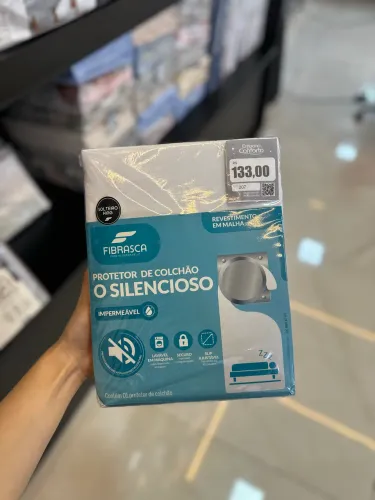 PROTETOR DE COLCHÃO IMPERMEÁVEL O SILENCIOSO SOLTEIRO KING FIBRASCA