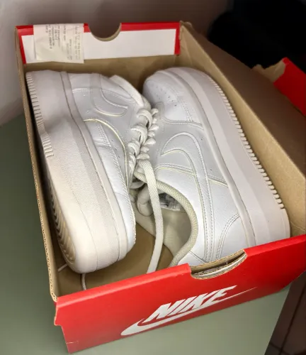 Nike Court Vision Alta Original Branco Tam. 38 | Pouco Uso | Caixa