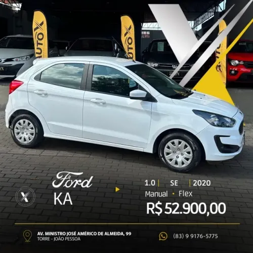Ford KA 1.0 Se/se Plus Tivct Flex 5P 2020