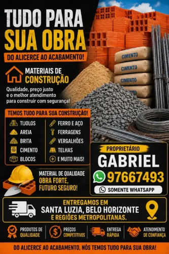 Promoção de materiais de construção!!!!
