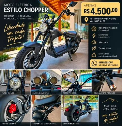 Moto elétrica Gloove
