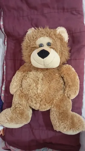Urso de pelúcia (leão) antialérgico