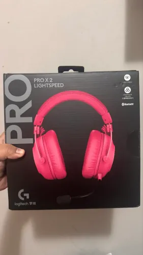 Fone Headset Logitech Pro X 2 LightSpeed Semi Novo Branco