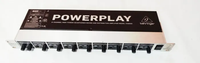 Amplificador Para Fone de Ouvido Power Play HA-8000 - Behringer