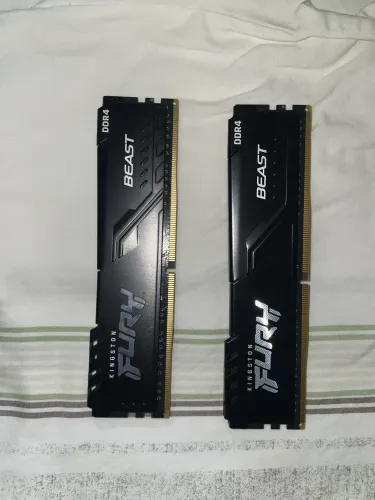 Memória RAM Kingston Fury Beast (2x16GB) DDR4 CL18, 3600mhz, CL18, DDR4