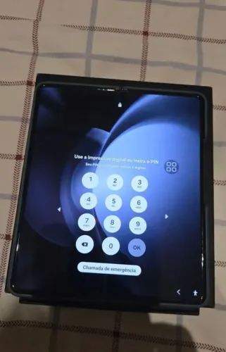 Samsung Zfold 5 256GB Novinho completo Oportunidade !