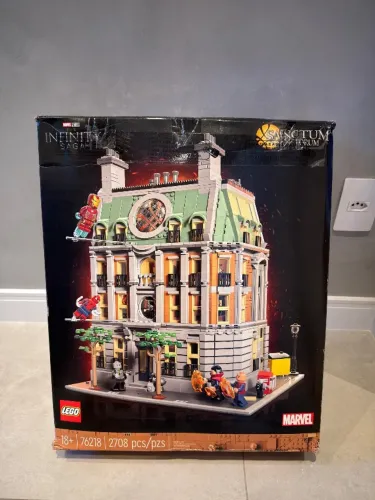 LEGO Marvel 76218 Sanctum Sanctorum Completo e Original (Caixa Avariada - Ler Detalhes)