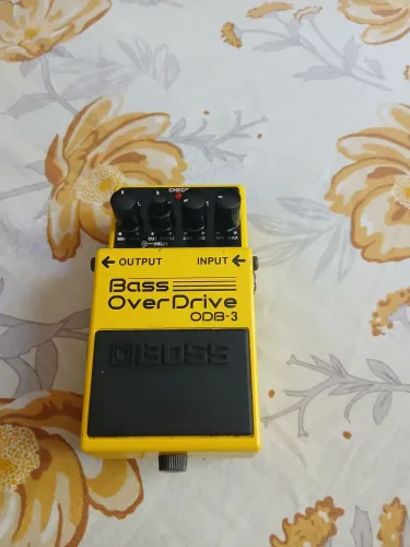 Pedal boss bass overdrive para baixo ODB-3