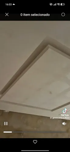 Serviço de gesso em geral
