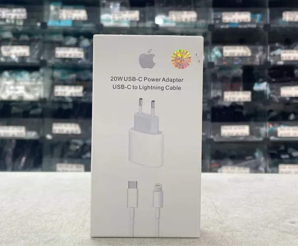 Carregador iPhone completo 