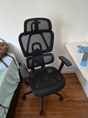 Cadeira De Escritório DT3 Valor Special Edition, Ajustável, Ergonômica, 4D, Mesh, Preto