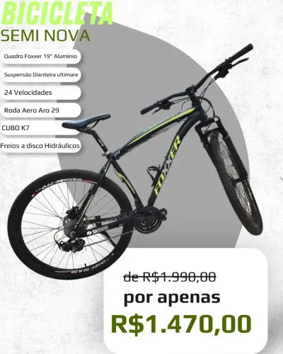 Bicicleta Muito Nova