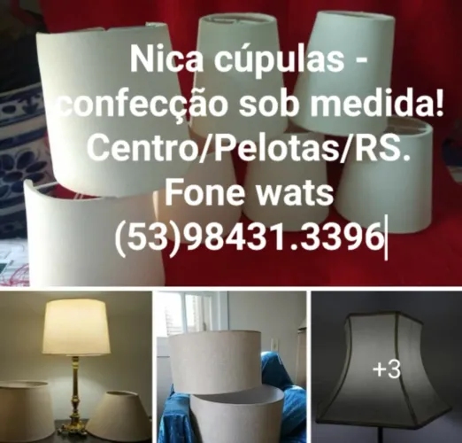 NICA CÚPULAS artesanais.