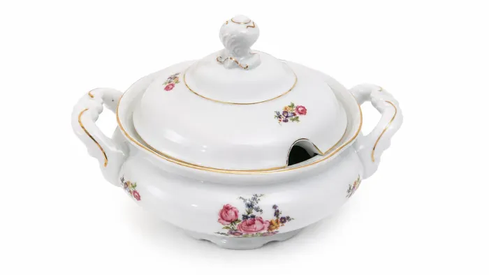 Sopeira de porcelana
