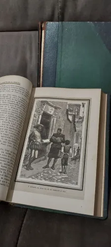 Livros Raros Don Quijote De La Mancha - Parte 1 e 2 - Ed. Luxo Calleja