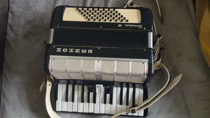 Gaita 48 baixos boa para iniciantes marca hohner