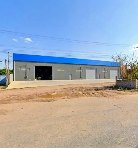 Galpão Novo com Estrutura Moderna em Aço e Concreto  Excelente Localização