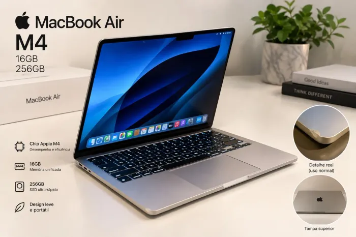 MACBOOK AIR M4 | 16GB RAM | 256GB SSD