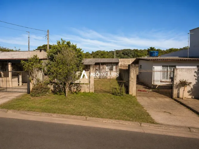 Terreno no Ganchinho 160m² 8x20 | com Casa de Madeira | Alô Imóveis Curitiba
