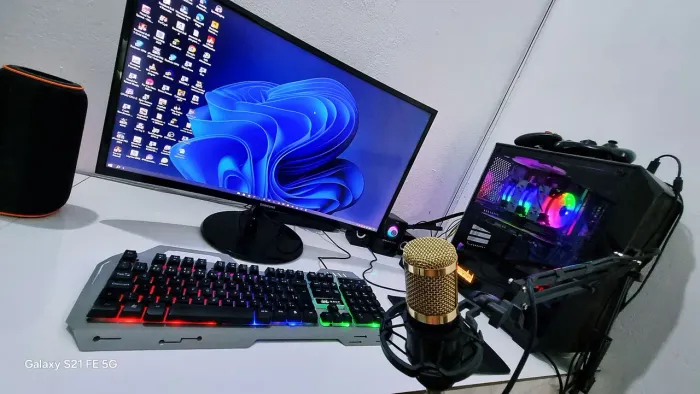 Pc gamer completo  roda tudo