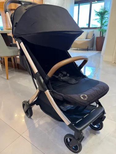 Carrinho bebê Maxi-Cosi Eva 3 Essential Black Champagne 0 a 22 kg | Excelente Estado