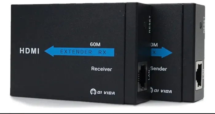 Extensor HDMI via cabo LAN