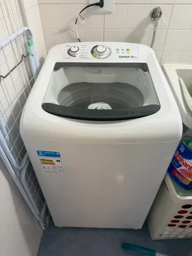 Máquina de Lavar Consul 12 kg Branca - Excelente Estado