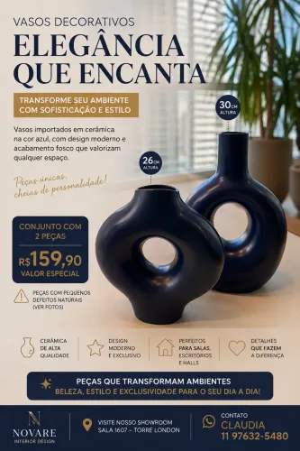 Vaso cerâmica