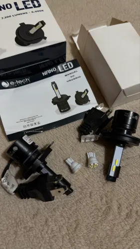 Lâmpadas Super Led Nano 40w E-Tech H4
