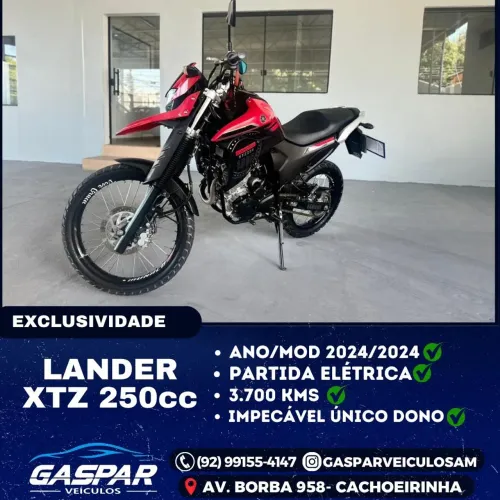YAMAHA XTZ LANDER 250CC ANO:2024