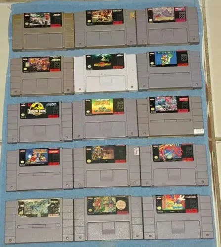 Jogos Originais Super Nintendo !!!!!!