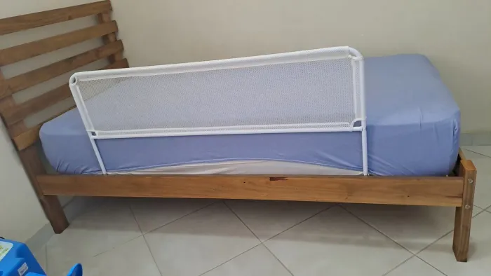 Grade de cama 1,20m X 54cm Grande para Idoso, bebê ou criança