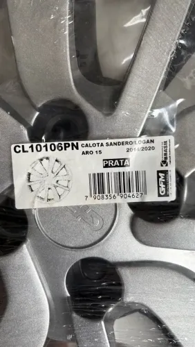 Calotas nova Sandero/Logan ARO 15/