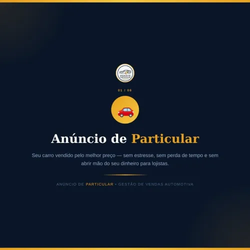 Anúncio de particular (gestão de anúncios automotivos)
