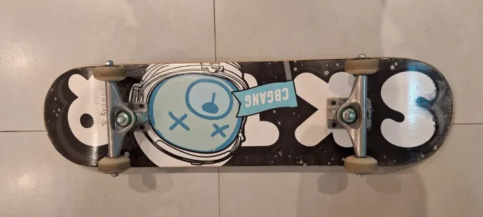 skate montado cbgang urso