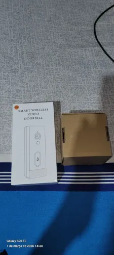 Campainha Sem Fio Com Tuya e Google Assistant (Valor Final)