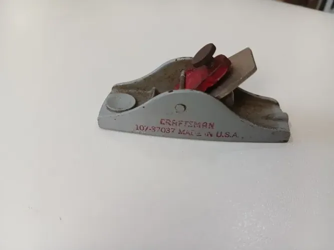 Mini Plaina Craftsman 107-37037 Vintage - EUA Craftsman Block Plane