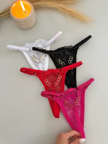 Calcinha Triângulo 3 corações (Dia dos Namorados) ?