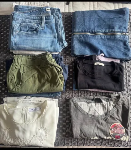 Lote de roupa feminino, tamanho M