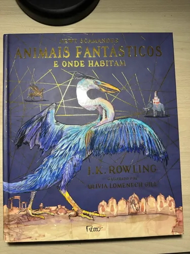 Livro colecionador - Animais fantásticos e onde habitam