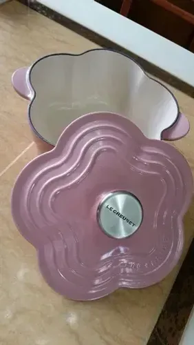 Panela Flor Rosa Le Creuset