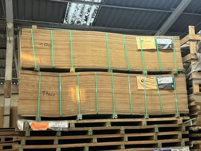 Chapa MDF 6mm Branco 1 face - Guararapes
