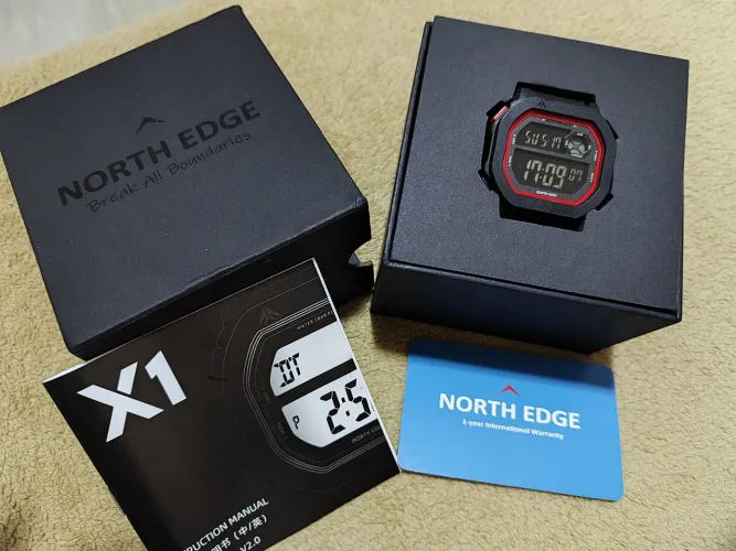 Relógio North Edge x1 novo