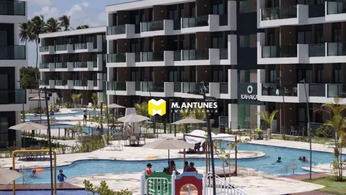 Apartamento com 1 dormitório à venda, 30 m² por R$ 400.000,00 - Muro Alto - Ipojuca/PE