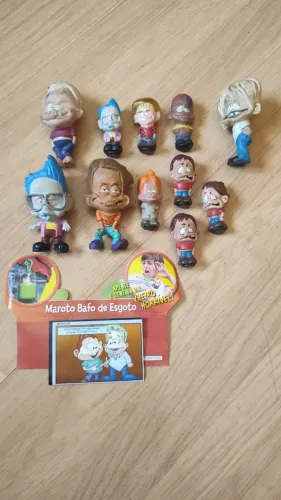 Lote com 11 Bonecos Os Fedorentos em 2 Tamanhos - Figuras Raras para a sua coleção