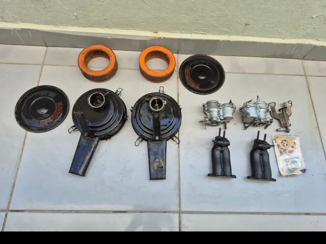 Kit Carburação Dupla para Brasília e Variant