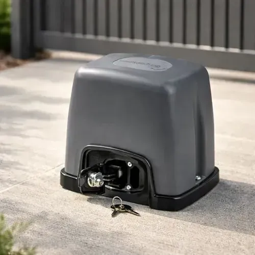 Motor de portão Eletrônico Deslizante  DZ Turbo 220V - Abertura Rápida e Segurança 