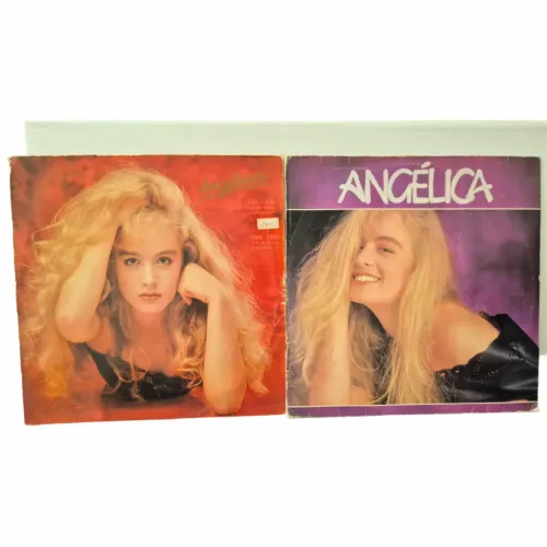 2 LPs Angélica - Vou de Táxi e Calhambeque (bom estado)